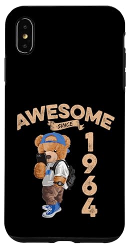 Awesome Since 1964 Lustiger Bär Geschenkidee Kindergarten Hülle für iPhone XS Max Awesome Since 1964 Lustiger Bär Geschenkidee Kindergarten Hülle für iPhone XS Max von Coole Teddy Jahrgangsgeschenke Awesome Since