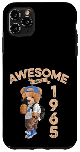 Awesome Since 1965 Lustiger Bär Geschenkidee Kindergarten Hülle für iPhone 11 Pro Max Awesome Since 1965 Lustiger Bär Geschenkidee Kindergarten Hülle für iPhone 11 Pro Max von Coole Teddy Jahrgangsgeschenke Awesome Since