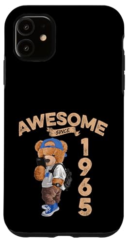 Awesome Since 1965 Lustiger Bär Geschenkidee Kindergarten Hülle für iPhone 11 Awesome Since 1965 Lustiger Bär Geschenkidee Kindergarten Hülle für iPhone 11 von Coole Teddy Jahrgangsgeschenke Awesome Since