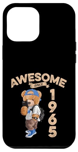 Awesome Since 1965 Lustiger Bär Geschenkidee Kindergarten Hülle für iPhone 12 Pro Max Awesome Since 1965 Lustiger Bär Geschenkidee Kindergarten Hülle für iPhone 12 Pro Max von Coole Teddy Jahrgangsgeschenke Awesome Since