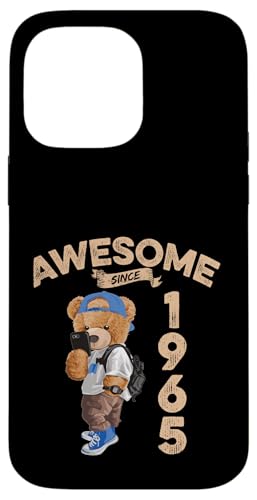 Awesome Since 1965 Lustiger Bär Geschenkidee Kindergarten Hülle für iPhone 14 Pro Max Awesome Since 1965 Lustiger Bär Geschenkidee Kindergarten Hülle für iPhone 14 Pro Max von Coole Teddy Jahrgangsgeschenke Awesome Since
