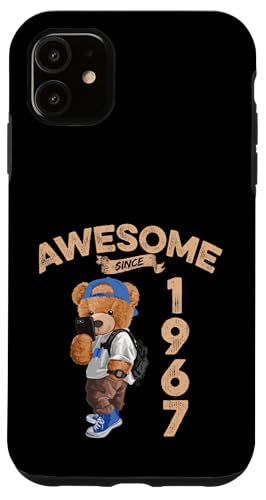 Awesome Since 1967 Lustiger Bär Geschenkidee Kindergarten Hülle für iPhone 11 Awesome Since 1967 Lustiger Bär Geschenkidee Kindergarten Hülle für iPhone 11 von Coole Teddy Jahrgangsgeschenke Awesome Since