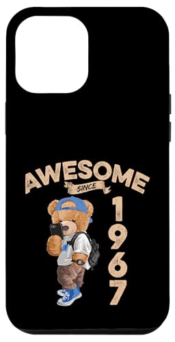 Awesome Since 1967 Lustiger Bär Geschenkidee Kindergarten Hülle für iPhone 12 Pro Max Awesome Since 1967 Lustiger Bär Geschenkidee Kindergarten Hülle für iPhone 12 Pro Max von Coole Teddy Jahrgangsgeschenke Awesome Since