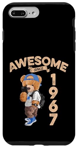 Awesome Since 1967 Lustiger Bär Geschenkidee Kindergarten Hülle für iPhone 7 Plus/8 Plus Awesome Since 1967 Lustiger Bär Geschenkidee Kindergarten Hülle für iPhone 7 Plus/8 Plus von Coole Teddy Jahrgangsgeschenke Awesome Since