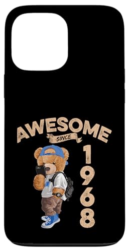 Awesome Since 1968 Lustiger Bär Geschenkidee Kindergarten Hülle für iPhone 13 Pro Max Awesome Since 1968 Lustiger Bär Geschenkidee Kindergarten Hülle für iPhone 13 Pro Max von Coole Teddy Jahrgangsgeschenke Awesome Since