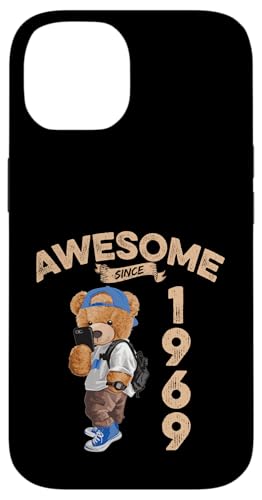 Awesome Since 1969 Lustiger Bär Geschenkidee Kindergarten Hülle für iPhone 14 Awesome Since 1969 Lustiger Bär Geschenkidee Kindergarten Hülle für iPhone 14 von Coole Teddy Jahrgangsgeschenke Awesome Since