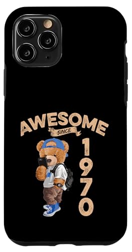 Awesome Since 1970 Lustiger Bär Geschenkidee Kindergarten Hülle für iPhone 11 Pro Awesome Since 1970 Lustiger Bär Geschenkidee Kindergarten Hülle für iPhone 11 Pro von Coole Teddy Jahrgangsgeschenke Awesome Since