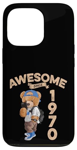 Awesome Since 1970 Lustiger Bär Geschenkidee Kindergarten Hülle für iPhone 13 Pro Awesome Since 1970 Lustiger Bär Geschenkidee Kindergarten Hülle für iPhone 13 Pro von Coole Teddy Jahrgangsgeschenke Awesome Since