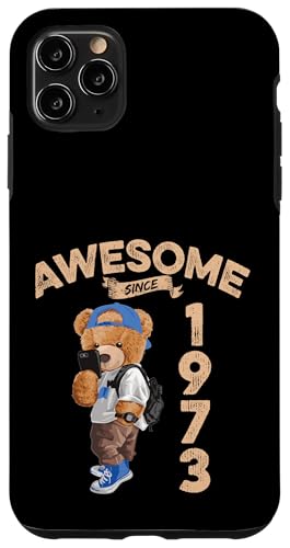 Awesome Since 1973 Lustiger Bär Geschenkidee Kindergarten Hülle für iPhone 11 Pro Max Awesome Since 1973 Lustiger Bär Geschenkidee Kindergarten Hülle für iPhone 11 Pro Max von Coole Teddy Jahrgangsgeschenke Awesome Since