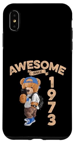 Awesome Since 1973 Lustiger Bär Geschenkidee Kindergarten Hülle für iPhone XS Max Awesome Since 1973 Lustiger Bär Geschenkidee Kindergarten Hülle für iPhone XS Max von Coole Teddy Jahrgangsgeschenke Awesome Since