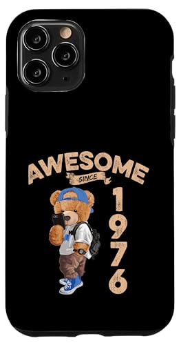 Awesome Since 1976 Lustiger Bär Geschenkidee Kindergarten Hülle für iPhone 11 Pro Awesome Since 1976 Lustiger Bär Geschenkidee Kindergarten Hülle für iPhone 11 Pro von Coole Teddy Jahrgangsgeschenke Awesome Since