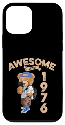 Awesome Since 1976 Lustiger Bär Geschenkidee Kindergarten Hülle für iPhone 12 mini Awesome Since 1976 Lustiger Bär Geschenkidee Kindergarten Hülle für iPhone 12 mini von Coole Teddy Jahrgangsgeschenke Awesome Since