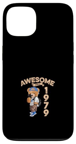 Awesome Since 1979 Lustiger Bär Geschenkidee Kindergarten Hülle für iPhone 13 Awesome Since 1979 Lustiger Bär Geschenkidee Kindergarten Hülle für iPhone 13 von Coole Teddy Jahrgangsgeschenke Awesome Since