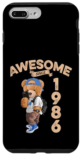 Awesome Since 1986 Lustiger Bär Geschenkidee Kindergarten Hülle für iPhone 7 Plus/8 Plus Awesome Since 1986 Lustiger Bär Geschenkidee Kindergarten Hülle für iPhone 7 Plus/8 Plus von Coole Teddy Jahrgangsgeschenke Awesome Since