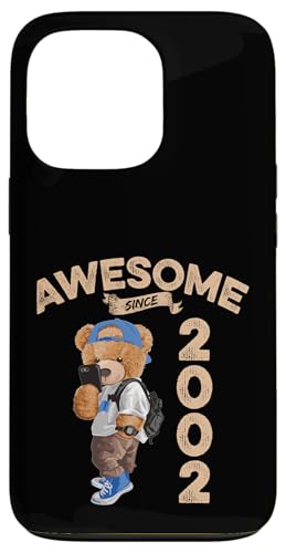 Awesome Since 2002 Lustiger Bär Geschenkidee Kindergarten Hülle für iPhone 13 Pro Awesome Since 2002 Lustiger Bär Geschenkidee Kindergarten Hülle für iPhone 13 Pro von Coole Teddy Jahrgangsgeschenke Awesome Since