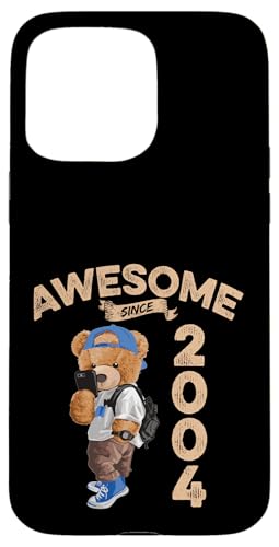 Awesome Since 2004 Lustiger Bär Geschenkidee Kindergarten Hülle für iPhone 15 Pro Max Awesome Since 2004 Lustiger Bär Geschenkidee Kindergarten Hülle für iPhone 15 Pro Max von Coole Teddy Jahrgangsgeschenke Awesome Since