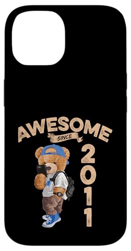 Awesome Since 2011 Lustiger Bär Geschenkidee Kindergarten Hülle für iPhone 14 Awesome Since 2011 Lustiger Bär Geschenkidee Kindergarten Hülle für iPhone 14 von Coole Teddy Jahrgangsgeschenke Awesome Since