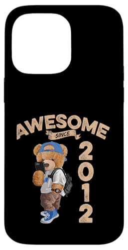 Awesome Since 2012 Lustiger Bär Geschenkidee Kindergarten Hülle für iPhone 14 Pro Max Awesome Since 2012 Lustiger Bär Geschenkidee Kindergarten Hülle für iPhone 14 Pro Max von Coole Teddy Jahrgangsgeschenke Awesome Since