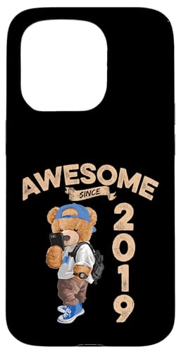 Awesome Since 2019 Lustiger Bär Geschenkidee Kindergarten Hülle für iPhone 15 Pro Awesome Since 2019 Lustiger Bär Geschenkidee Kindergarten Hülle für iPhone 15 Pro von Coole Teddy Jahrgangsgeschenke Awesome Since