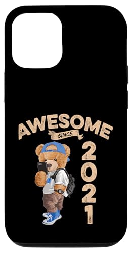 Awesome Since 2021 Lustiger Bär Geschenkidee Kindergarten Hülle für iPhone 12/12 Pro Awesome Since 2021 Lustiger Bär Geschenkidee Kindergarten Hülle für iPhone 12/12 Pro von Coole Teddy Jahrgangsgeschenke Awesome Since