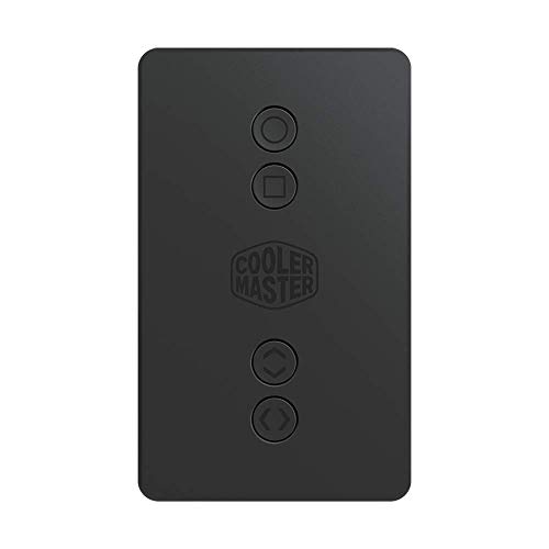 Cooler Master ARGB LED-Controller mit 4 x 3-poligen Anschlüssen - Mehrere Farbeffekte, thermischer Erkennungsmodus, kompatibel mit 4-poliges RGB-Geräten. von Cooler Master