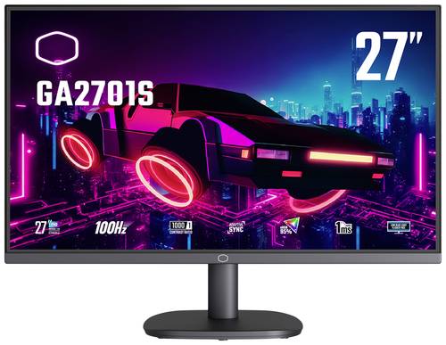 Cooler Master GA2701S LED-Monitor EEK E (A - G) 68.6cm (27 Zoll) 1920 x 1080 Pixel 16:9 1 ms HDMI®, von Cooler Master