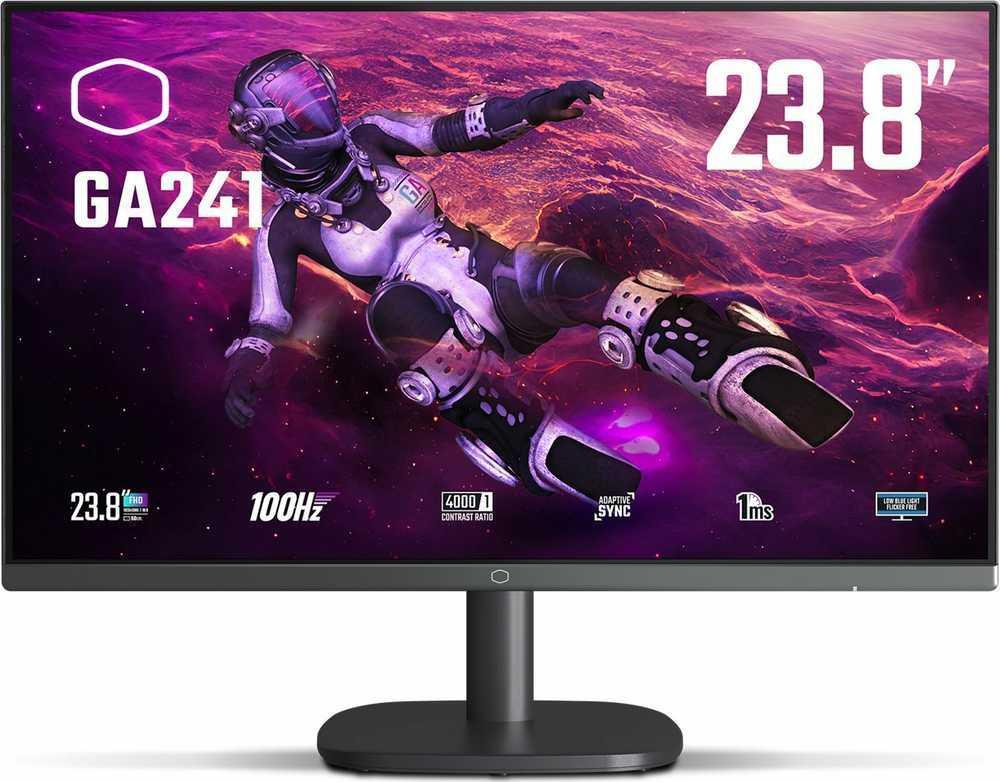 Cooler Master Gaming GA241 Computerbildschirm 60,5 cm (23.8) 1920 x 1080 Pixel Full HD LCD Schwarz (CMI-GA241-EU) von Cooler Master