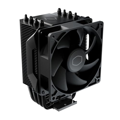 Cooler Master Hyper 411 Nano CPU-Luftkühler, SickleFlow 92 PWM-Lüfter, 4 Kupfer-Heizrohre, 136 mm hoch, schlanke Oberabdeckung, AMD Ryzen AM5|AM4, Intel LGA 1851|1700 Halterungen von Cooler Master