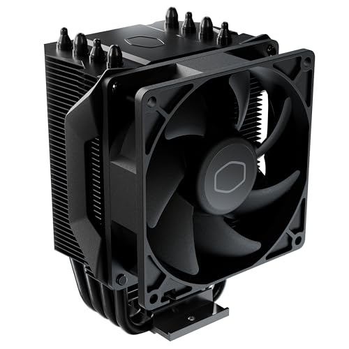 Cooler Master Hyper 411 Nano CPU-Luftkühler – 4 Heatpipes (TDP 180 W), einfach zu montierender 92mm Lüfter (PWM), 136mm Aluminium-Kühlkörper mit geringem Abstand – AMD- und Intel-kompatibel von Cooler Master