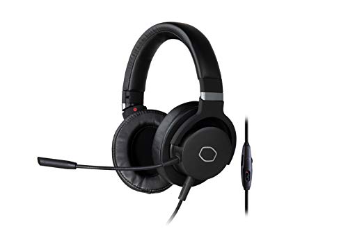 Cooler Master MH751 Gaming Headset with 2.0 Hi-Fi Stereo - PC & Console Compatible, 40mm Neodymium Audio Drivers, Crystal Clear Boom Mic and Lightweight Frame - 3.5mm Standard Jack von Cooler Master