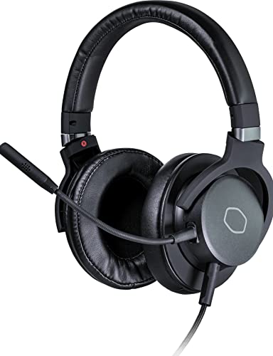 Cooler Master MH752 Gaming Headset with Virtual 7.1 Surround Sound - PC/Console Compatible with 40mm Neodymium Audio Drivers, Crystal Clear Boom Mic and Lightweight Frame - USB/3.5mm Standard Jack von Cooler Master