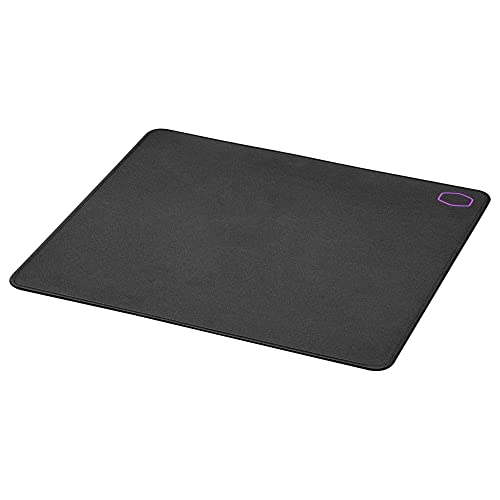 Cooler Master MP511 L Gaming Mouse Pad - Premium Mat Optimised for Accuracy with Durable CORDURA Fabric, Splash-Resistant Surface, Anti-Fray Stitching, Black - 450 x 400 x 3mm von Cooler Master