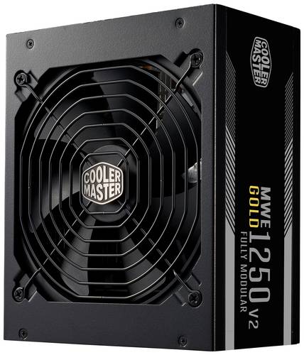 Cooler Master MWE Gold 1250 - V2 ATX 3.0 PC Netzteil 1250W 80PLUS® Gold von Cooler Master