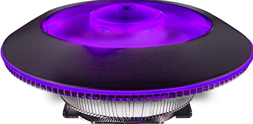 Cooler Master MasterAir G100M CPU-Kühler - Low Profile Wärmesäule, Mini-ITX-fähig, 92-mm-PWM-Lüfter mit RGB LED-Ring und kabelgebundenem RGB-Controller, geeignet für alle Sockel Cooler Master MasterAir G100M CPU-Kühler - Low Profile Wärmesäule, Mini-ITX-fähig, 92-mm-PWM-Lüfter mit RGB LED-Ring und kabelgebundenem RGB-Controller, geeignet für alle Sockel von Cooler Master
