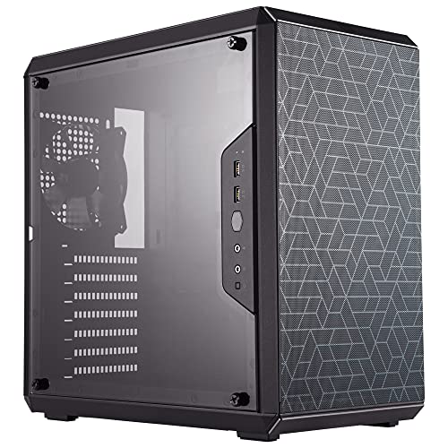 Cooler Master MasterBox Q500L - ATX Mini Tower-Gehäuse mit vollständigem Seitenpanel-Display, sauberem Routing und mehreren Kühloptionen von Cooler Master