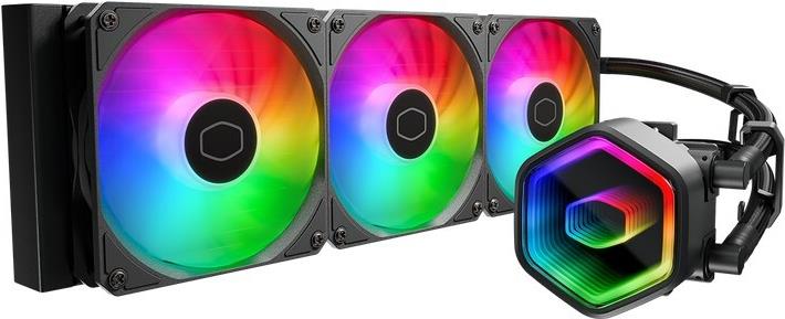 Cooler Master MasterLiquid 360 Core II - Prozessor-Flüssigkeitskühlsystem - Kühlergröße: 360 mm - (für: LGA1851, LGA1700, LGA1200, LGA2066, LGA2011-3, LGA2011, LGA1151, LGA1150, LGA1155, LGA1156, AM4, AM5) (MLW-D36M-A18PA-R1) Cooler Master MasterLiquid 360 Core II - Prozessor-Flüssigkeitskühlsystem - Kühlergröße: 360 mm - (für: LGA1851, LGA1700, LGA1200, LGA2066, LGA2011-3, LGA2011, LGA1151, LGA1150, LGA1155, LGA1156, AM4, AM5) (MLW-D36M-A18PA-R1) von Cooler Master
