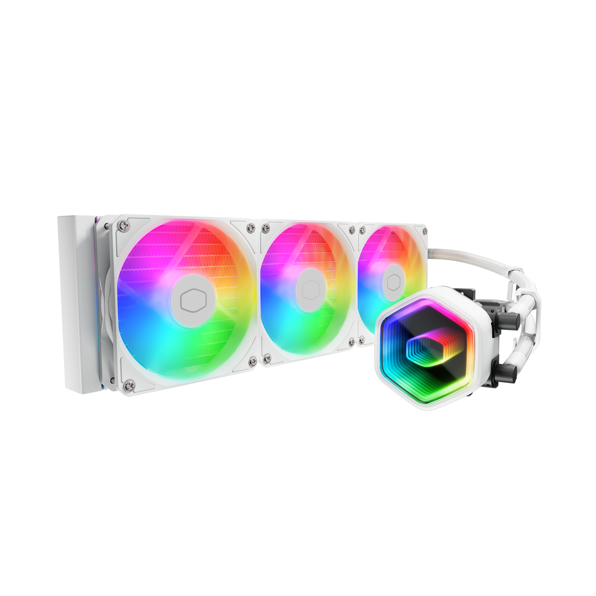 Cooler Master MasterLiquid 360 Core II White | AiO-Wasserkühlung Cooler Master MasterLiquid 360 Core II White | AiO-Wasserkühlung von Cooler Master