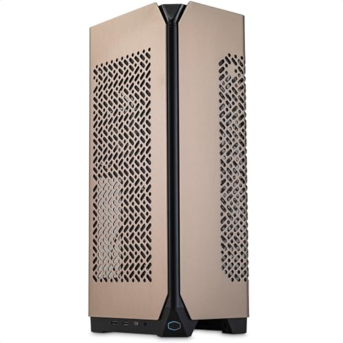 Cooler Master NCORE 100 MAX Bronze Mini-ITX SFF Tower-Gehäuse – Maßgeschneiderter AIO-Kühler, 850 W SFX Gold ATX 3.0 Netzteil, einfache Installation, PCIe 4.0 Riser und vertikalen GPU-Unterstützung Cooler Master NCORE 100 MAX Bronze Mini-ITX SFF Tower-Gehäuse – Maßgeschneiderter AIO-Kühler, 850 W SFX Gold ATX 3.0 Netzteil, einfache Installation, PCIe 4.0 Riser und vertikalen GPU-Unterstützung von Cooler Master