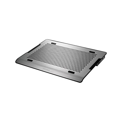 Cooler Master NotePal A200 Notebook-Kühler '2 x Leise 140mm Lüfter, Fan Speed Controller, Kompatibel mit bis zu 16 Zoll Laptops' R9-NBC-A2HK-GP von Cooler Master