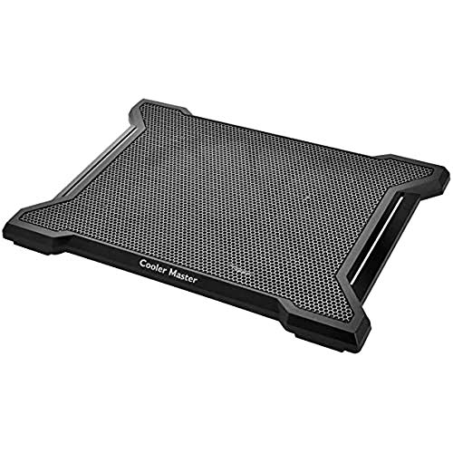 Cooler Master NotePal X-SLIM II Notebook-Kühler 'Leiser 200mm Lüfter, Egonomic Design, Kompatibel mit bis zu 15.6 Zoll Laptops' R9-NBC-XS2K-GP von Cooler Master