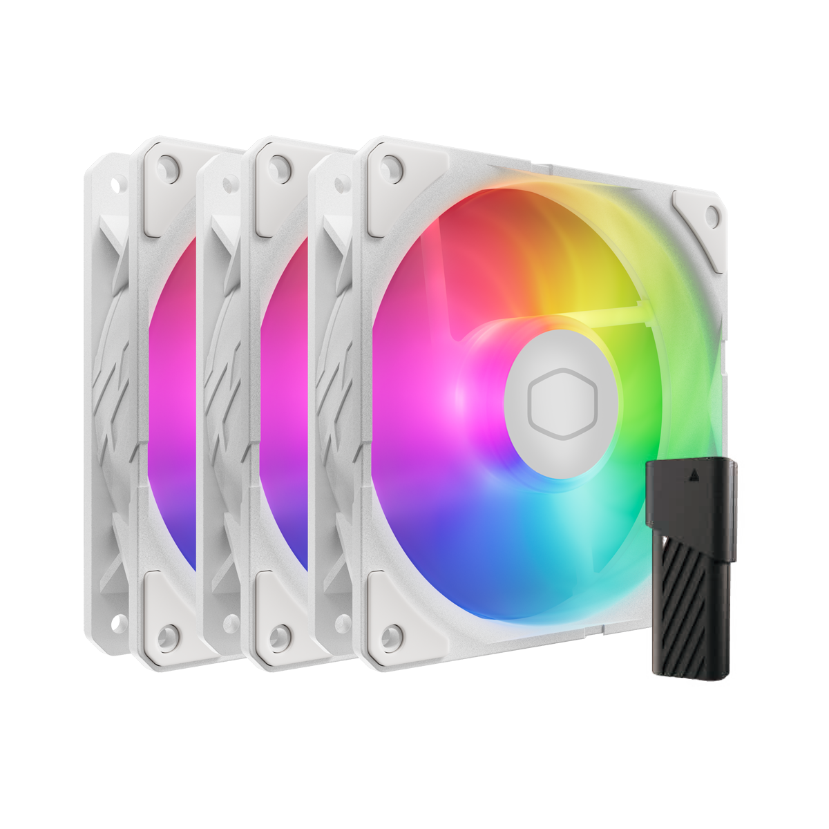 Cooler Master SickleFlow Edge 120 ARGB White 3in1 | Gehäuselüfte Cooler Master SickleFlow Edge 120 ARGB White 3in1 | Gehäuselüfte von Cooler Master