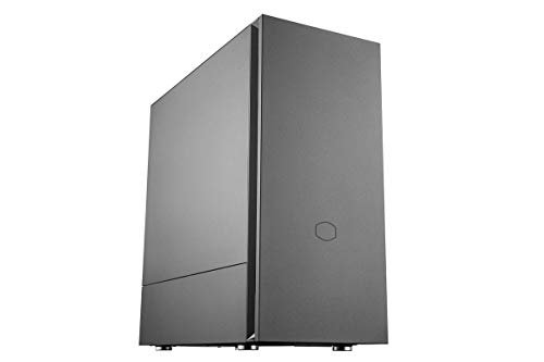 Cooler Master Silencio S600 Tower-Gehäuse (M-ITX/M-ATX/ATX), Schwarz, MCS-S600-KN5N-S00 von Cooler Master