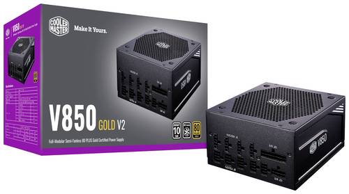 Cooler Master V Gold V2 850W A/EU Cable PC Netzteil 850W ATX 80PLUS® Gold von Cooler Master