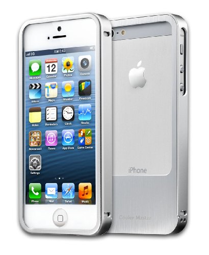 CoolerMaster C-IF5C-ALSL-SS Aluminium Bumper iPhone5, Silber von Cooler Master