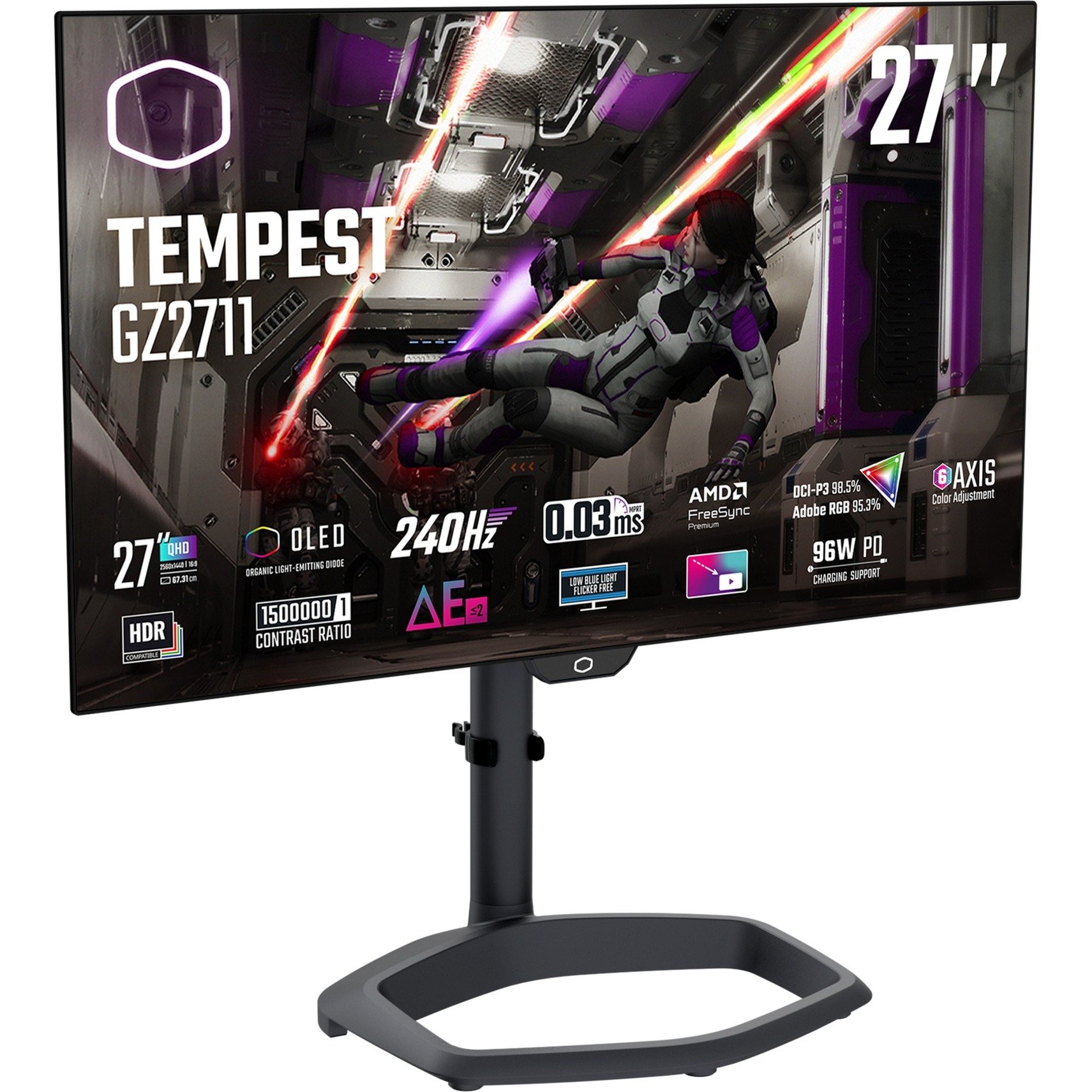 GZ2711, Gaming-Monitor von Cooler Master