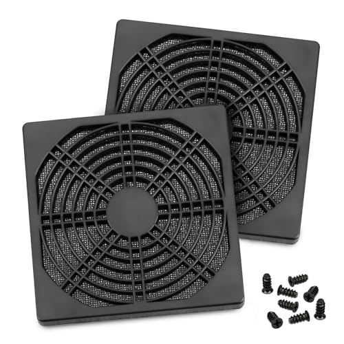 120 mm 3 Teil Fan Filter Grill mit Schrauben (2 Stück) von Coolerguys