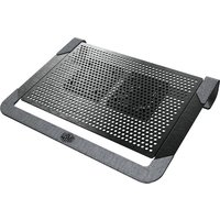Cooler Master NotePal U2 Plus V2 Notebookkühler (9"-17") schwarz 2x 80 mm Lüfter von Coolermaster