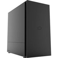 Cooler Master Silencio S400 Midi Tower ATX Gehäuse Schwarz, schallgedämmt von Coolermaster