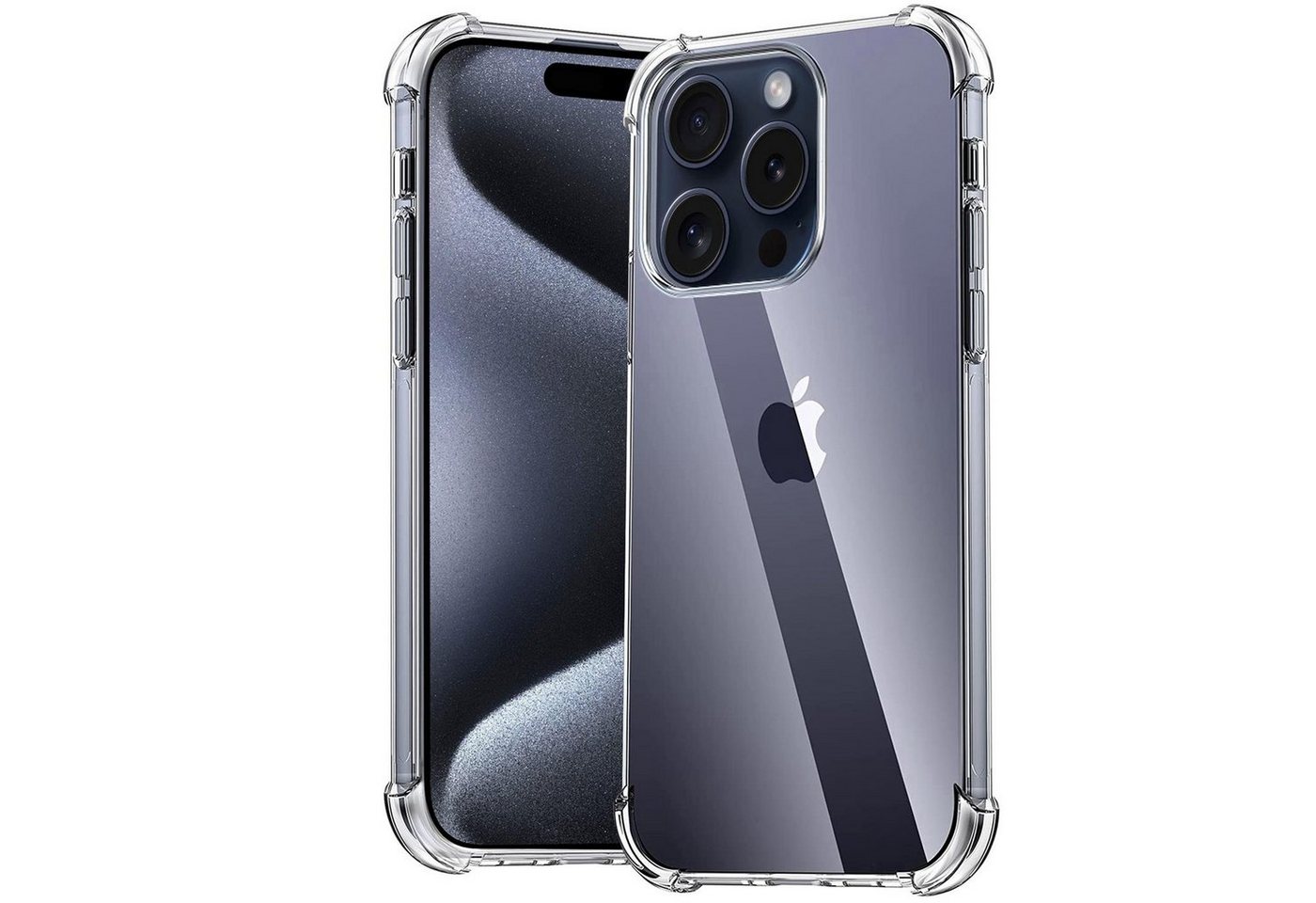 CoolGadget Handyhülle Anti Shock Rugged Case für Apple iPhone 15 Pro Max 6,7 Zoll, Slim Cover Kantenschutz Schutzhülle für iPhone 15 Pro Max Hülle Bumper CoolGadget Handyhülle Anti Shock Rugged Case für Apple iPhone 15 Pro Max 6,7 Zoll, Slim Cover Kantenschutz Schutzhülle für iPhone 15 Pro Max Hülle Bumper von Coolgadget