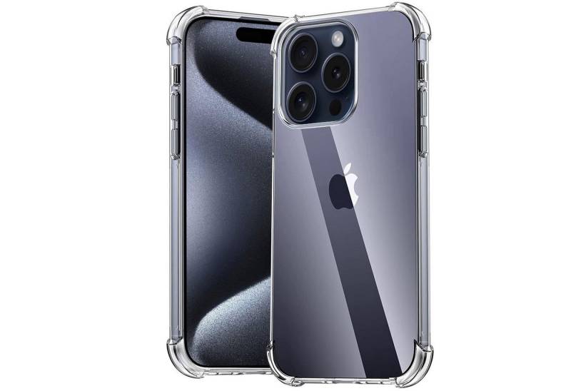 CoolGadget Handyhülle Anti Shock Rugged Case für Apple iPhone 15 Pro Max 6,7 Zoll, Slim Cover Kantenschutz Schutzhülle für iPhone 15 Pro Max Hülle Bumper von Coolgadget